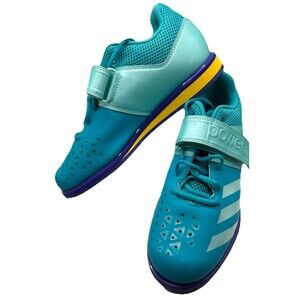 adidas Powerlift 3.1 Energy Blue Weightlifting Shoes Women's 9.5 Gym Training